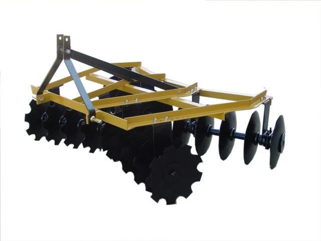 King Kutter 6 1/2' Angle Frame Disc Harrow, Yellow - 16-20-G-SB-C - Disc Blades 4 King Kutter 6 1/2' Angle Frame Disc Harrow, Yellow - 16-20-G-SB-C - Disc Blades - Image 2