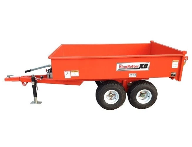 King Kutter 1.5 Ton XB Dump Trailer, Orange - 15T-DT-XB-OK - Wagons 4 King Kutter 1.5 Ton XB Dump Trailer, Orange - 15T-DT-XB-OK - Wagons - Image 2