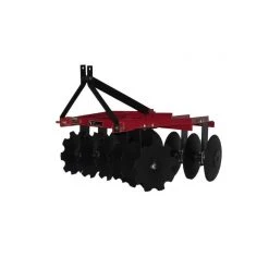 King Kutter 4.5' Professional Angle Frame Disc, Red - 16-12-G-SB-C-RR - Disc Blades