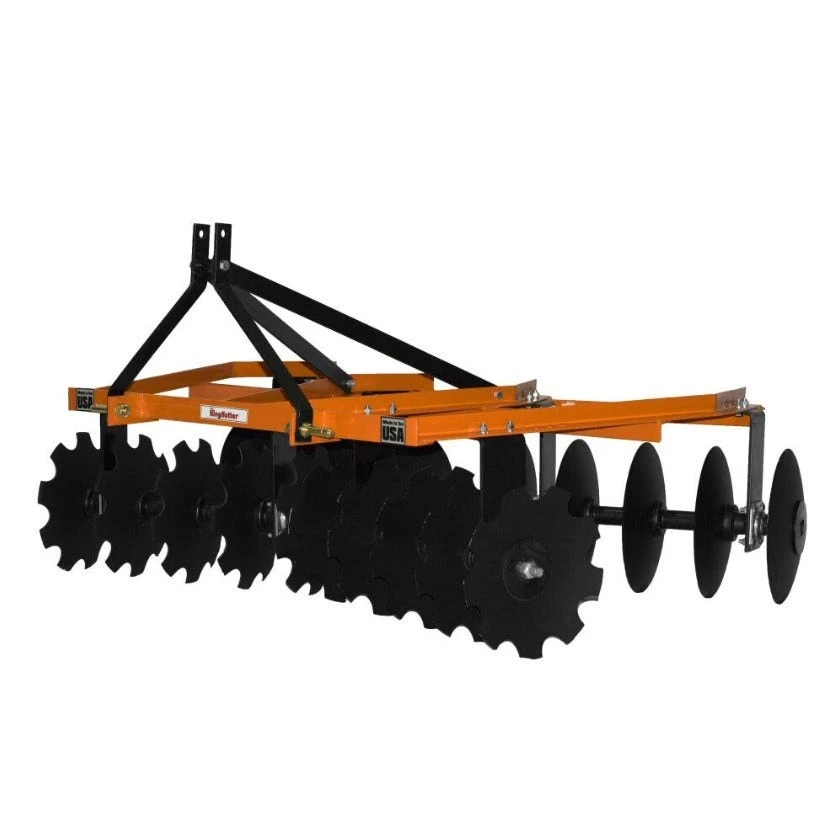 King Kutter 6 1/2' Angle Frame Disc Harrow, Orange - 16-20-G-SB-C-OK - Disc Blades 3 King Kutter 6 1/2' Angle Frame Disc Harrow, Orange - 16-20-G-SB-C-OK - Disc Blades
