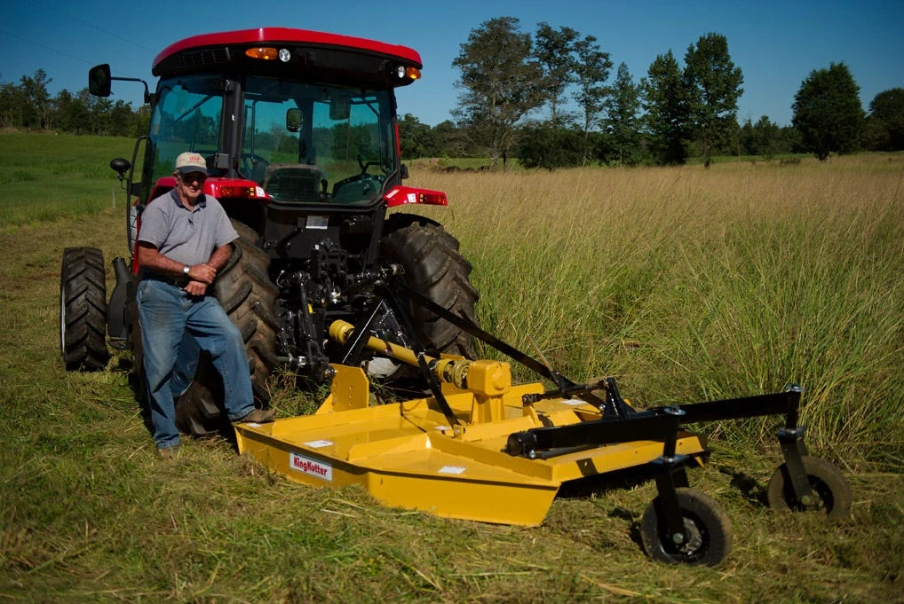 King Kutter Rotary Kutter 6' HD with 80 HP Gearbox, Yellow - L-72-80-HD - Rotary Mower Parts 6 King Kutter Rotary Kutter 6' HD with 80 HP Gearbox, Yellow - L-72-80-HD - Rotary Mower Parts - Image 4