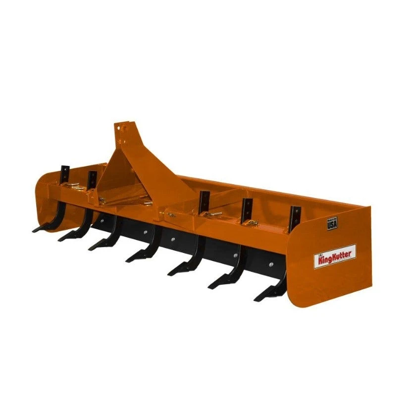 King Kutter 8' Box Blade, Orange - BB-96-OK - Box Blades 3 King Kutter 8' Box Blade, Orange - BB-96-OK - Box Blades