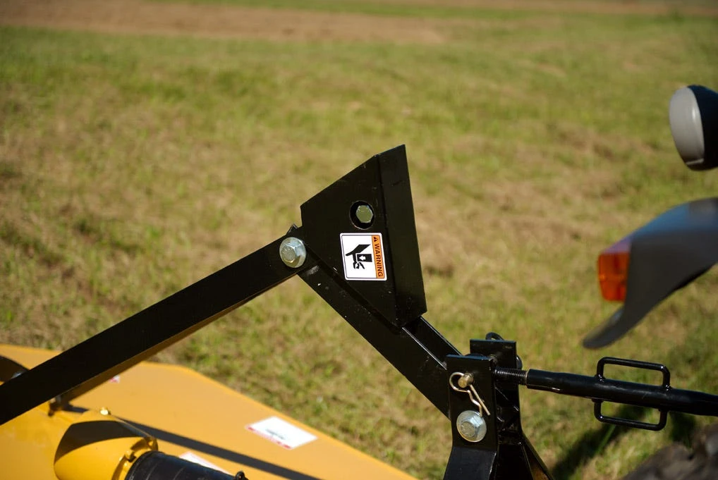 King Kutter 6' Flex Hitch Rotary Kutter with 40 HP Gearbox, Yellow - L-72-40-P-FH - Rotary Mower Parts 7 King Kutter 6' Flex Hitch Rotary Kutter with 40 HP Gearbox, Yellow - L-72-40-P-FH - Rotary Mower Parts - Image 5