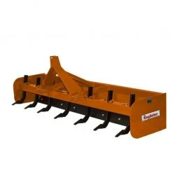 King Kutter 8' Professional Hinged Box Blade, Orange - H-BB-96-OK - Box Blades