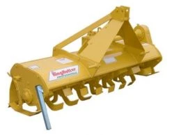 King Kutter 6' Professional Gear Driven Rotary Tiller, Yellow - TG-G-72 - Tillers