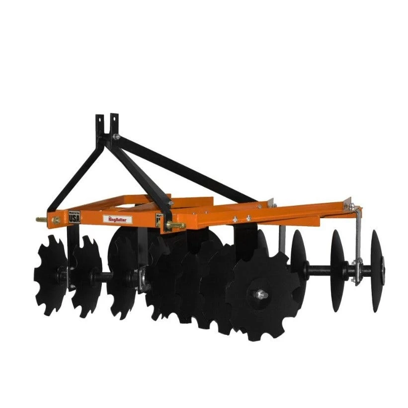 King Kutter 5.5' Professional Angle Frame Disc, Orange -16-16-G-SB-C-OK - Disc Blades 3 King Kutter 5.5' Professional Angle Frame Disc, Orange -16-16-G-SB-C-OK - Disc Blades