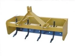King Kutter 5' Professional Box Blade with 5 Shanks, Yellow - BB-G-60 - Box Blades