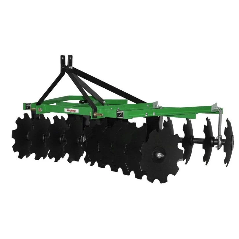 King Kutter 6.5' Professional Angle Notched Frame Disc, Green - 18-20-G-SB-N-JK - Parts & Repair 3 King Kutter 6.5' Professional Angle Notched Frame Disc, Green - 18-20-G-SB-N-JK - Parts & Repair