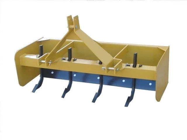 King Kutter 7' Professional Box Blade with 6 Shanks, Yellow - BB-G-84 - Box Blades 4 King Kutter 7' Professional Box Blade with 6 Shanks, Yellow - BB-G-84 - Box Blades - Image 2
