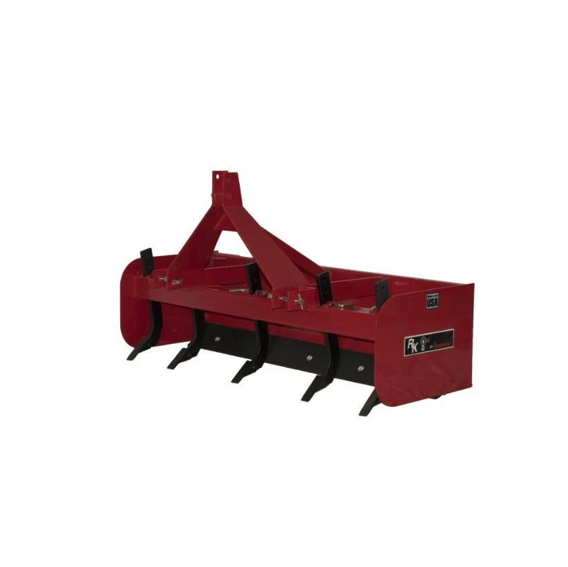 King Kutter 5' Professional Hinged Box Blade, Red - H-BB-60-RR - Box Blades 3 King Kutter 5' Professional Hinged Box Blade, Red - H-BB-60-RR - Box Blades
