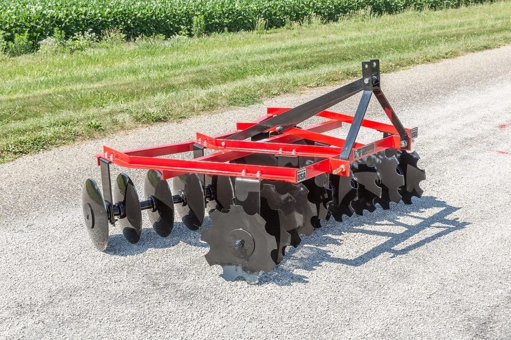 King Kutter 6 1/2' Angle Frame Disc Harrow, Red - 16-20-G-SB-C-RR - Disc Blades 3 King Kutter 6 1/2' Angle Frame Disc Harrow, Red - 16-20-G-SB-C-RR - Disc Blades