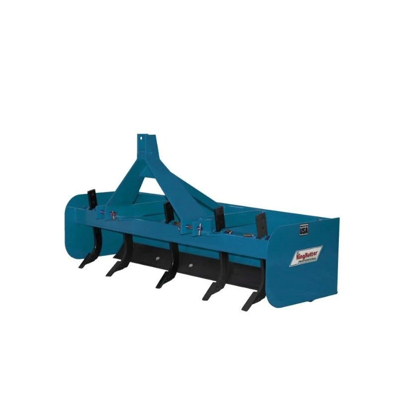 King Kutter 5.5' Professional Box Blade with 5 Shanks, Blue - BB-G-66-BP - Box Blades 3 King Kutter 5.5' Professional Box Blade with 5 Shanks, Blue - BB-G-66-BP - Box Blades