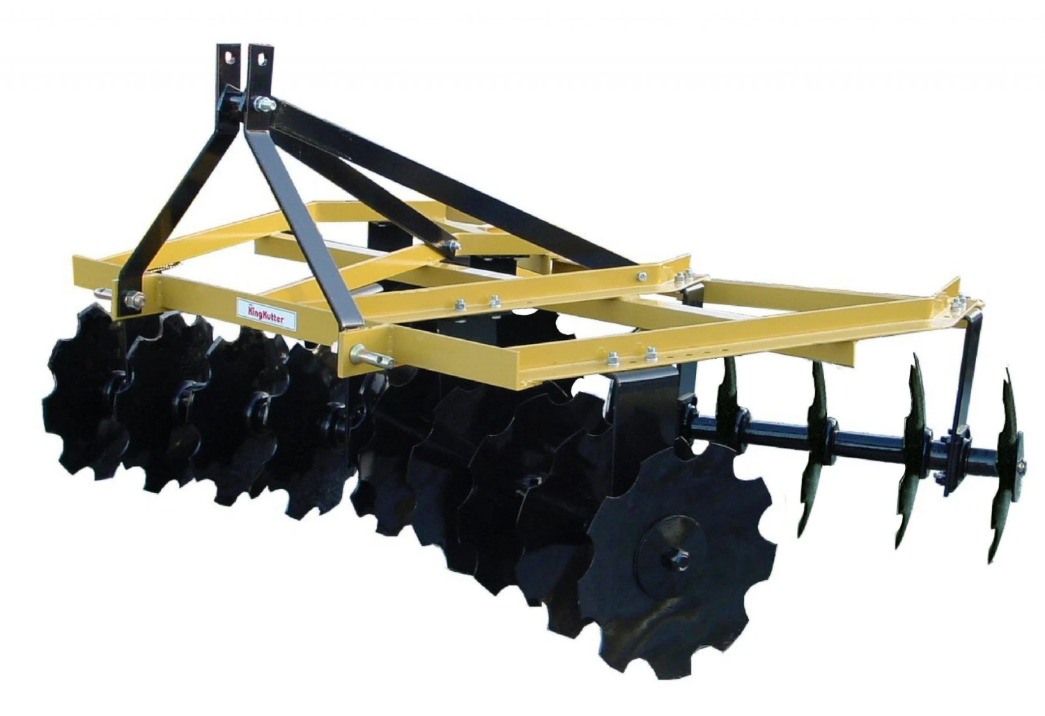 King Kutter Disc 5.5' Angle 16" Sb Notch, Yellow - 16-16-G-SB-N-YK - Accessories 4 King Kutter Disc 5.5' Angle 16" Sb Notch, Yellow - 16-16-G-SB-N-YK - Accessories - Image 2