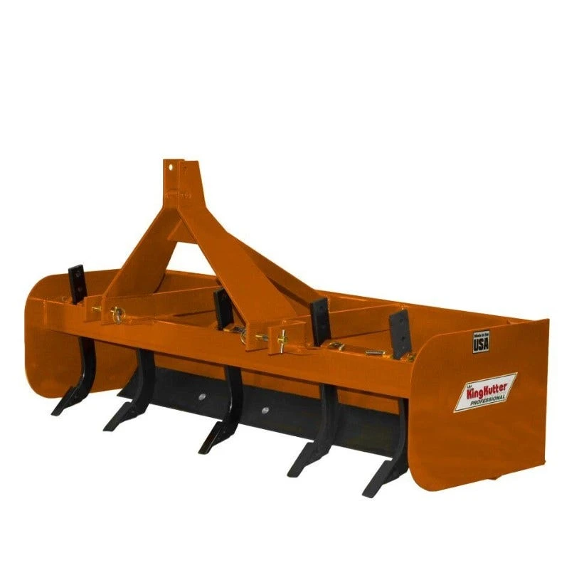 King Kutter 5.5' Professional Box Blade, Orange - BB-G-66-OP - Box Blades 3 King Kutter 5.5' Professional Box Blade, Orange - BB-G-66-OP - Box Blades