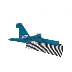 King Kutter 5' Professional Landscape Rake, Blue - YR-G-60-BP - Rakes