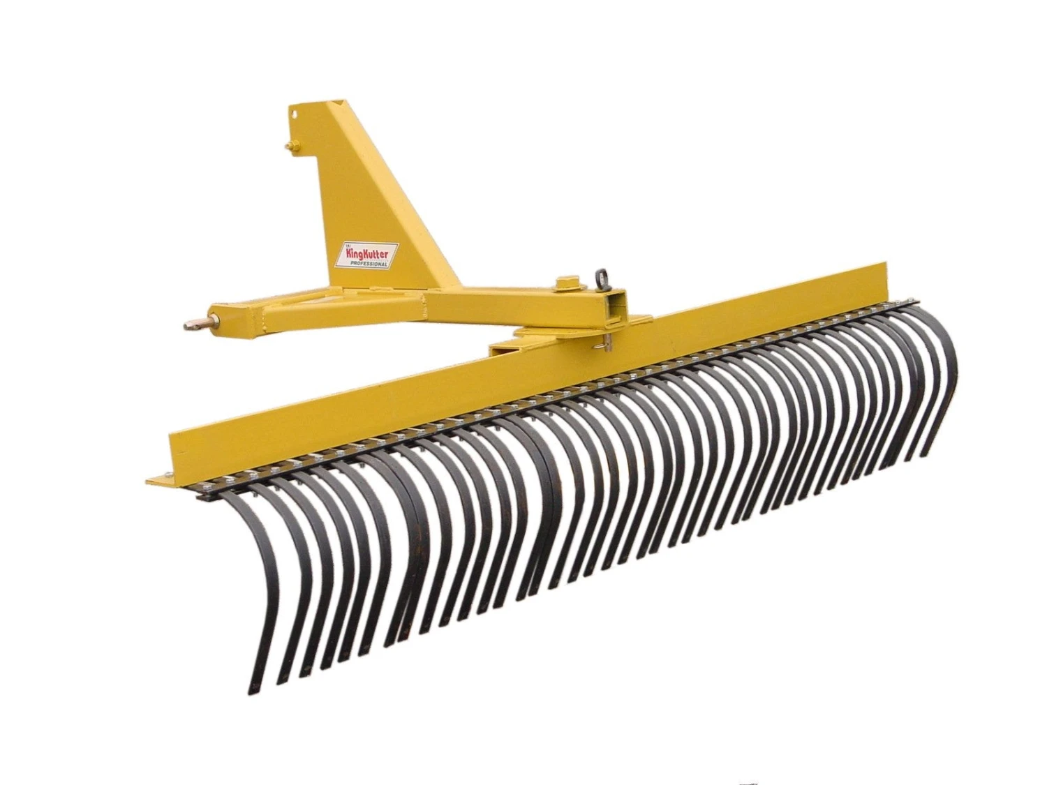 King Kutter 8' Professional Landscape Rake, Yellow - YR-G-96 - Rakes 3 King Kutter 8' Professional Landscape Rake, Yellow - YR-G-96 - Rakes