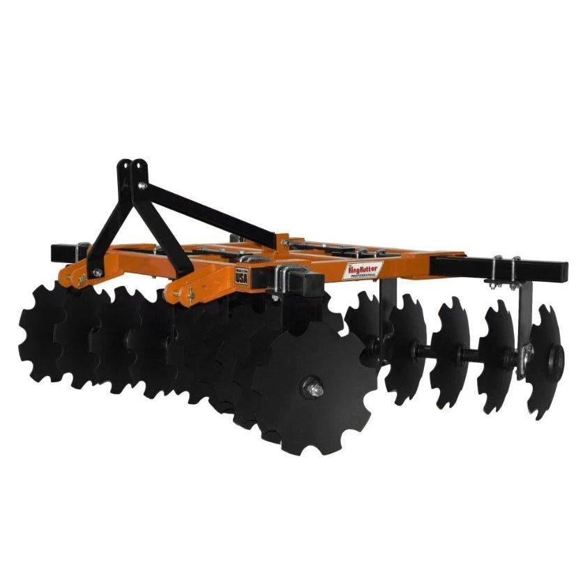 King Kutter 6.5' Professional Box Frame Disc Harrow, Orange - 18-20-G-NBF-OP - Disc Blades 3 King Kutter 6.5' Professional Box Frame Disc Harrow, Orange - 18-20-G-NBF-OP - Disc Blades