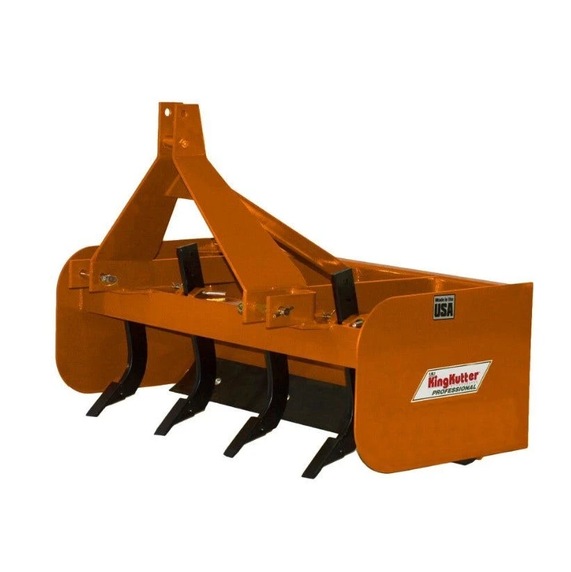 King Kutter 4' Professional Box Blade, Orange - BB-G-48-OP - Box Blades 3 King Kutter 4' Professional Box Blade, Orange - BB-G-48-OP - Box Blades