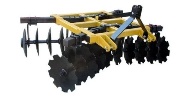 King Kutter 6.5' Professional Box Frame Disc Harrow, Yellow - 20-20-G-NBF - Disc Blades 4 King Kutter 6.5' Professional Box Frame Disc Harrow, Yellow - 20-20-G-NBF - Disc Blades - Image 2