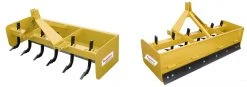 King Kutter 8' Professional Hinged Box Blade, Yellow - H-BB-96 - Box Blades -KING KUTTER Sales f7fc5834b3b9b5cb4dac610c603f2257dc7c64d3 060630782